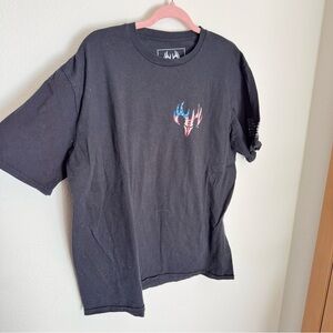 4/$20 Buck Wear‎ Men’s X-Large Black Graphic T-Shirt Casual